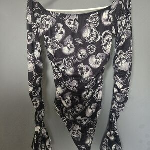 Skull Bodysuit